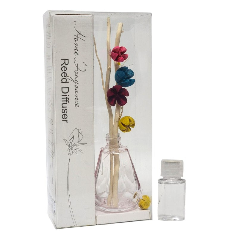 AMBIENTADOR AROMATIZANTE DIFUSOR DE VARILLAS PARA EL HOGAR DE AROMA CONTINUO SIN HUMO NI GOTEO, 4 AROMAS REED DIFFUSER