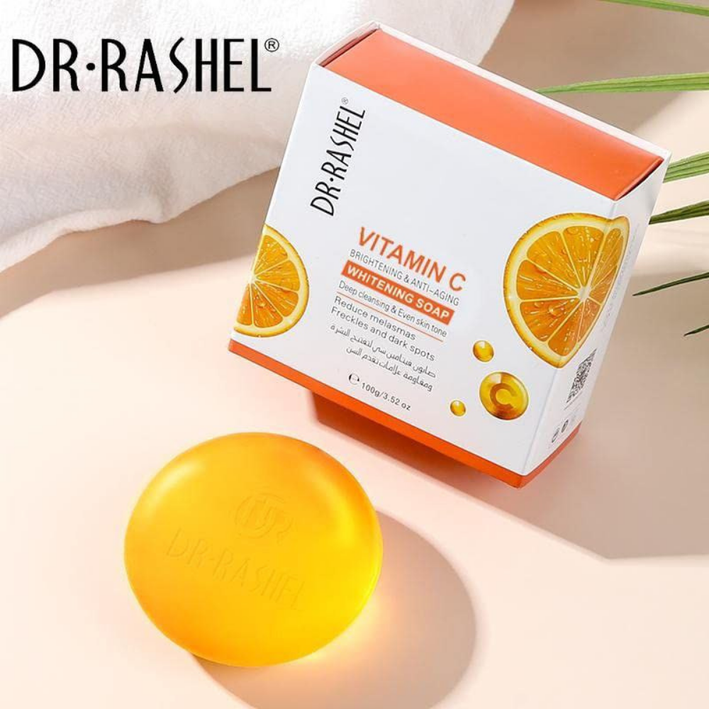 JABON DE CUERPO VITAMINA C ILUMINADORA Y ANTIEDAD DR RASHEL