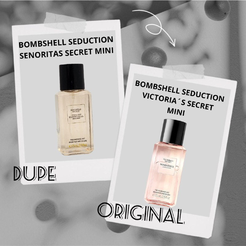 SPLASH MINI BOMBSHELL SEDUCTION SENORITAS SECRET 75ML (M) (AROMA SIMILAR VS BOMBSHELL SEDUCTION)
