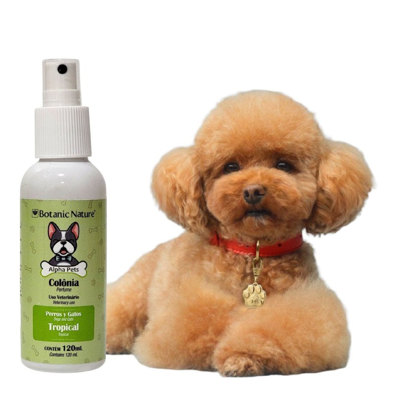 PERFUME PARA PERROS Y GATOS USO VETERINARIO AROMA TROPICAL BOTANIC NAT
