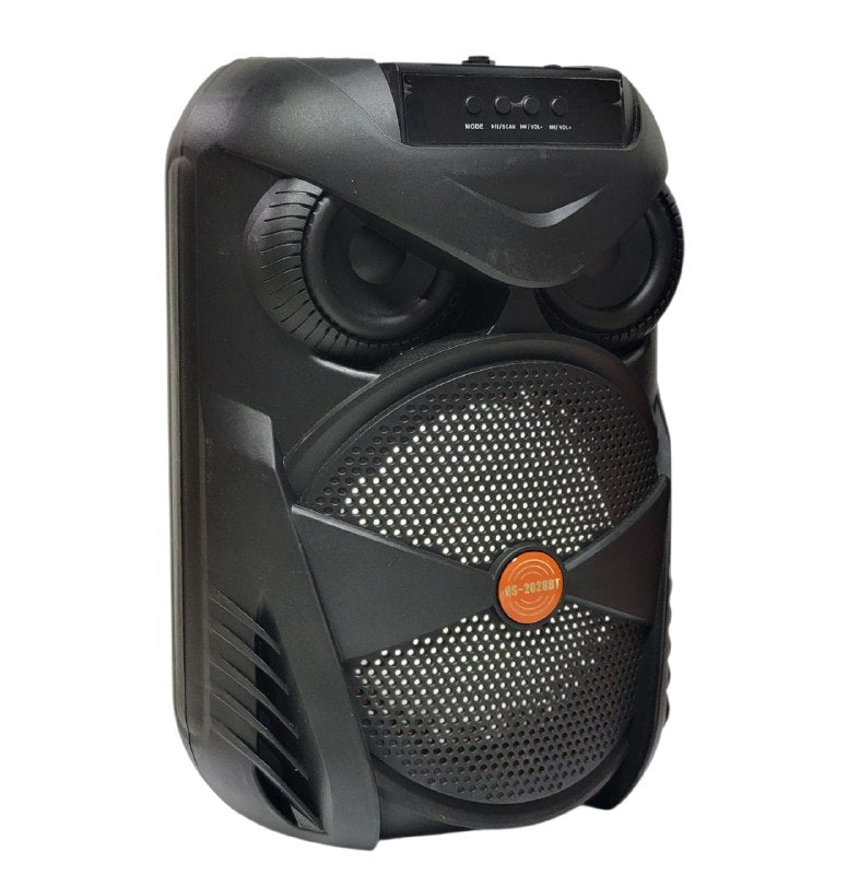 PARLANTE ALTAVOZ INALAMBRICO CON LUCES RBG Y POTENCIA DE 25W, PARA KARAOKE Y BATERIA DE GRAN CAPACIDAD MS-2028BT