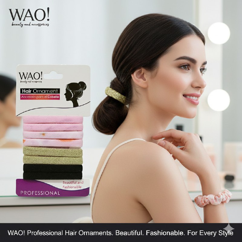 COLAS PARA EL CABELLO EN SET DE 8UND DE SUJECION FIRME TODO EL DIA WAO