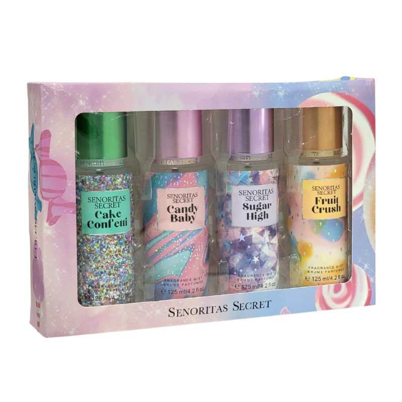 SET DE 4 SPLASH SENORITAS SECRET 75MLX4 (M)