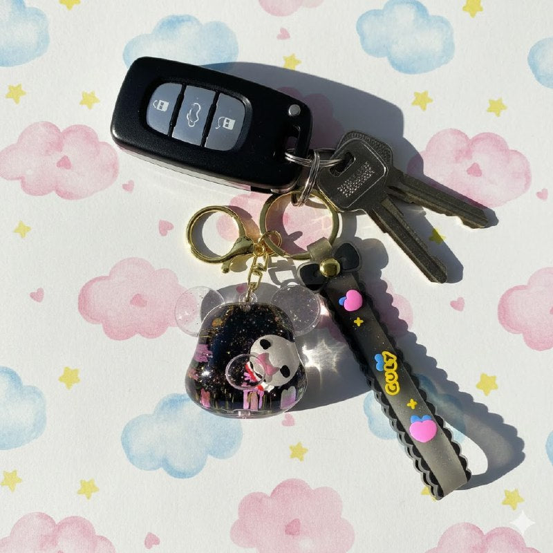 LLAVEROS DE ARENA MOVEDIZA LIQUIDA, 6 ESTILOS DISPONIBLES