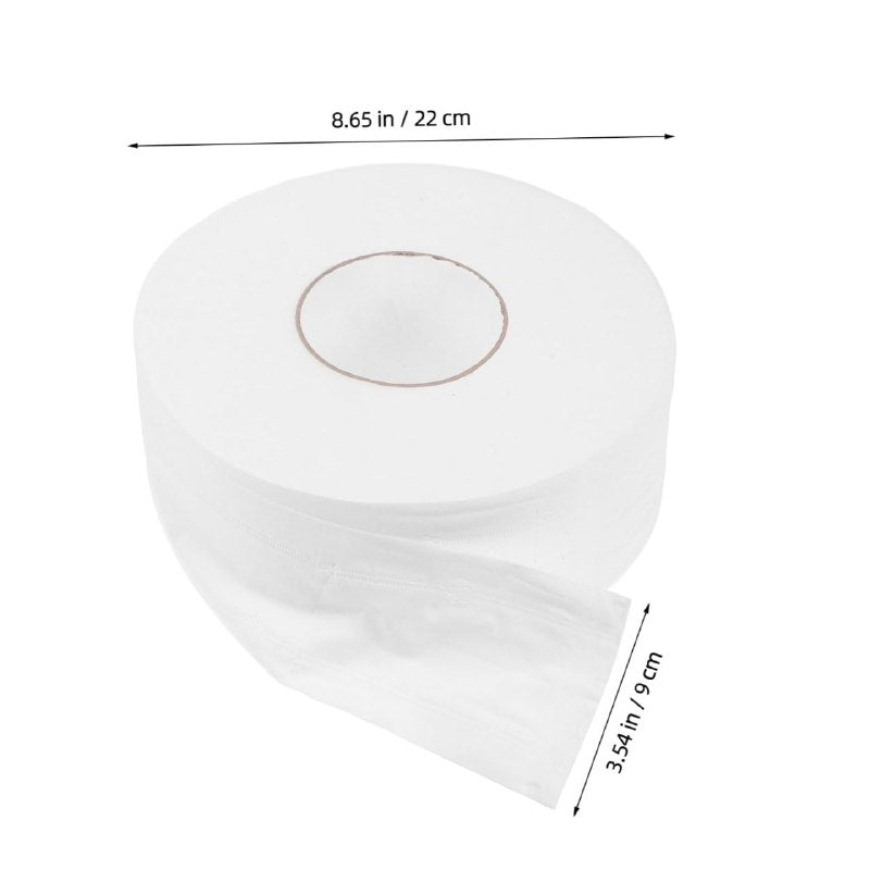 PAPEL HIGIENICO EN ROLLO GRANDE PARA USO PUBLICO, SUAVE Y RESISTENTE PARA HOTELES, ESCUELAS O HOGAR