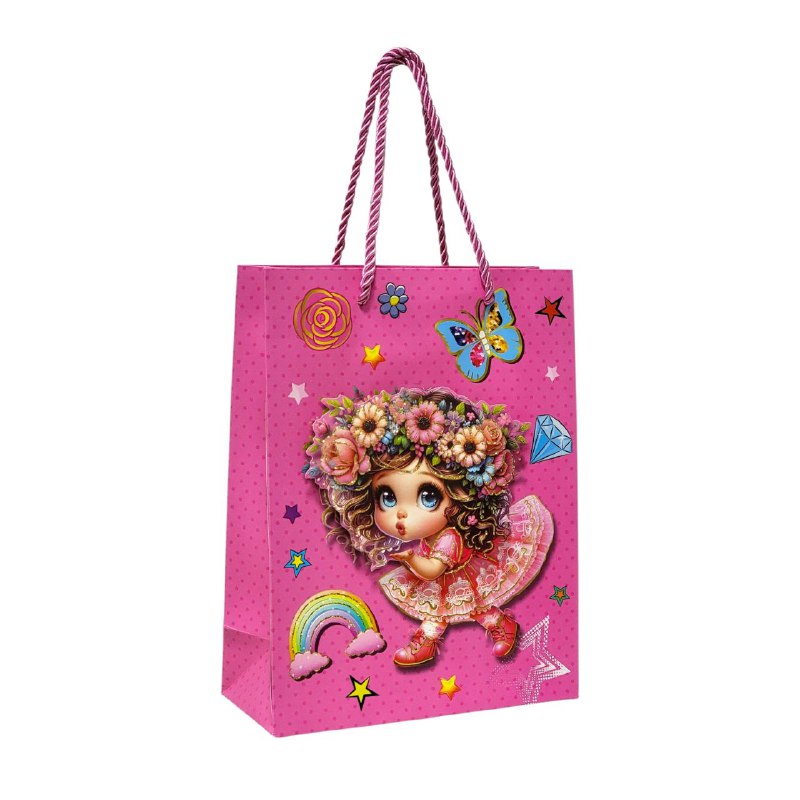 BOLSA DE REGALO DE PEQUEÑA 18X10X23CM