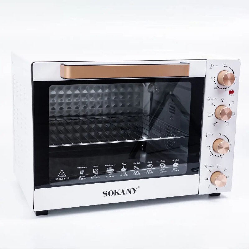 MAQUINA HORNO TOSTADOR 1700W ALTO VOLTAJE, CONTROL DE TEMPERATURA SK-450 SOKANY 50L