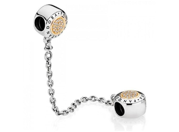 PCHARM4035 CADENA DE SEGURIDAD PANDORA PLATA 9.25