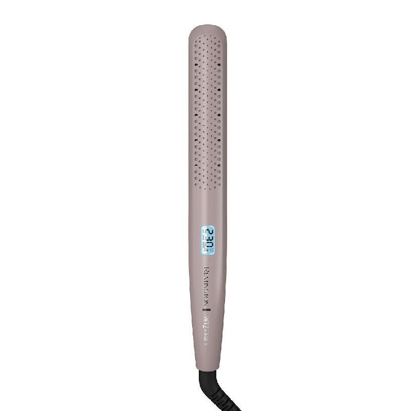 PLANCHA PARA EL CABELLO WET2STRAIGHT, SECA Y ALISA EN UN SOLO PASO, CERAMICO AVANZADA CON MICROACONDICIONADORES, ANTIFRIZZ, CONTROL DE TEMPERATURA DIGITAL REMINGTON
