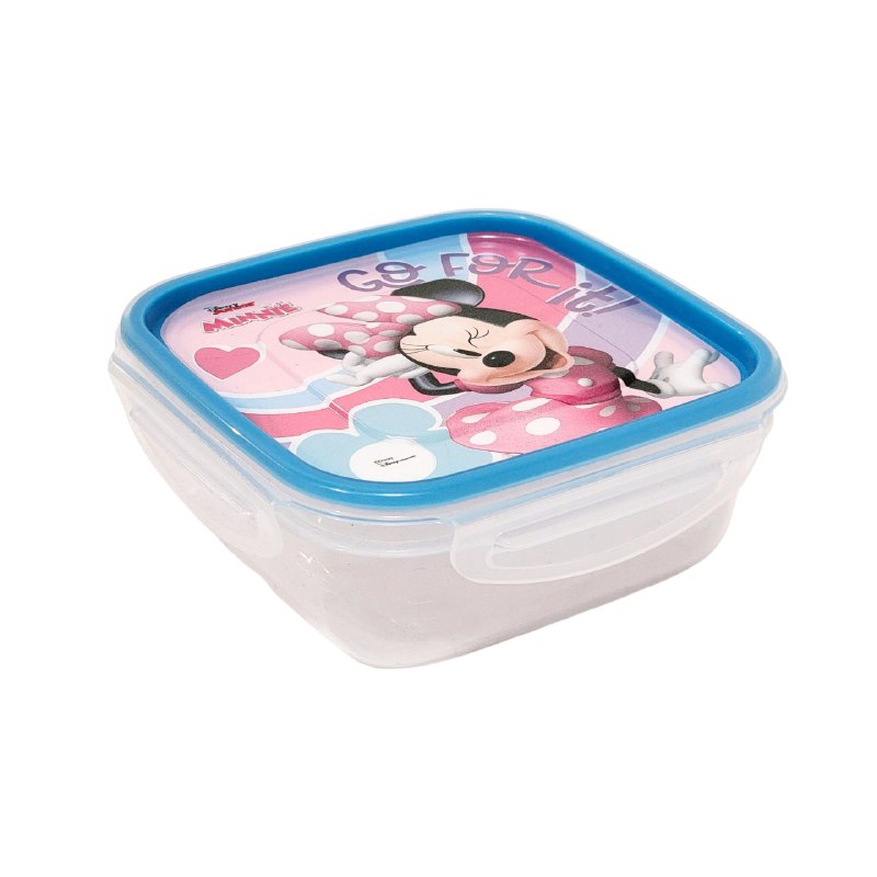 ORGANIZADOR RECIPIENTE PARA NIÑAS CON DISEÑO DE MINNIE MOUSE 6X15X15CM