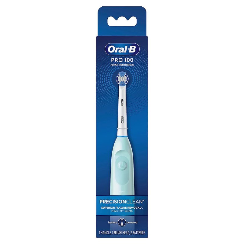 CEPILLO DE DIENTES ELECTRICO CON BATERIA PRO 100 PRECISION CLEAN ORAL-B PRO 100 POWER TOOTHBRUSH