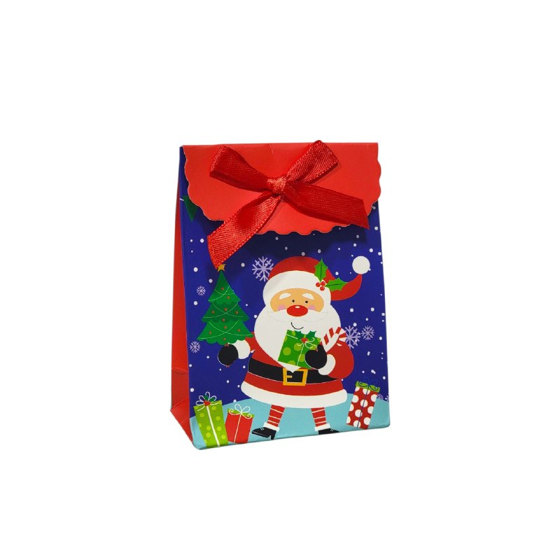 BOLSA DE REGALO NAVIDEÑA PEQUEÑA XXS 7CMX10CM, 15 ESTILOS