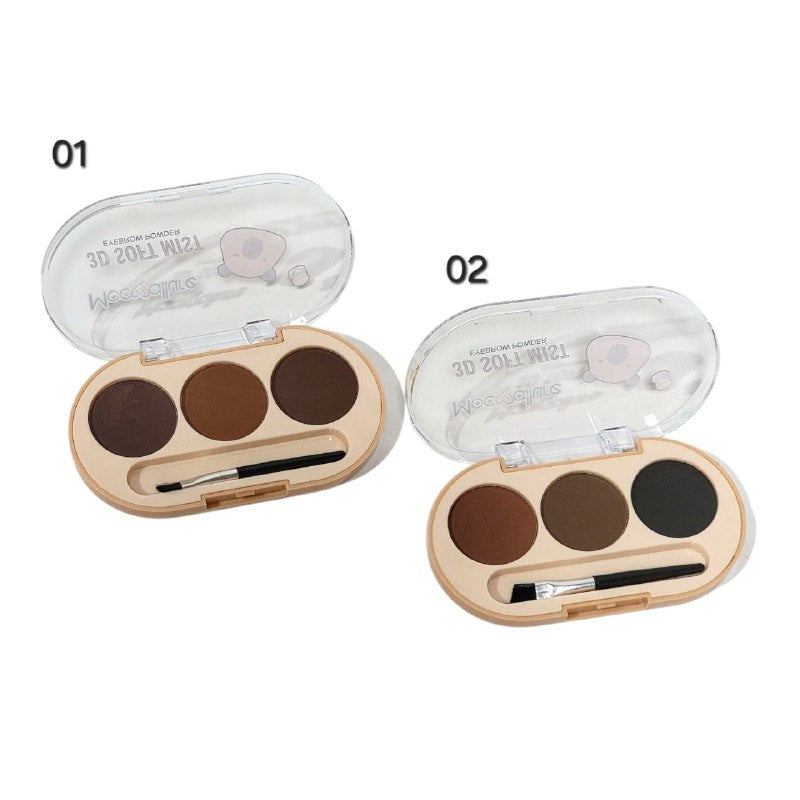 POLVO PARA CEJAS 3D, 2 TONOS  MOCMALLURE 4.5G