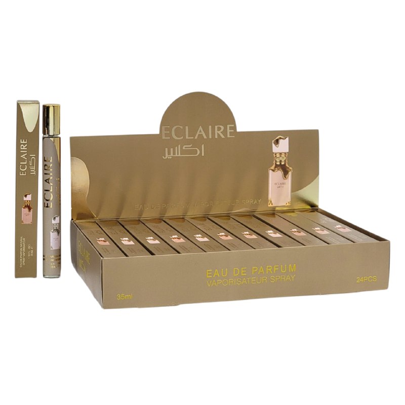 PERFUME EN TUBO PARA DAMA ECLAIRE EDP 35ML (M) (AROMA SIMILAR LATTAFA ECLAIRE)