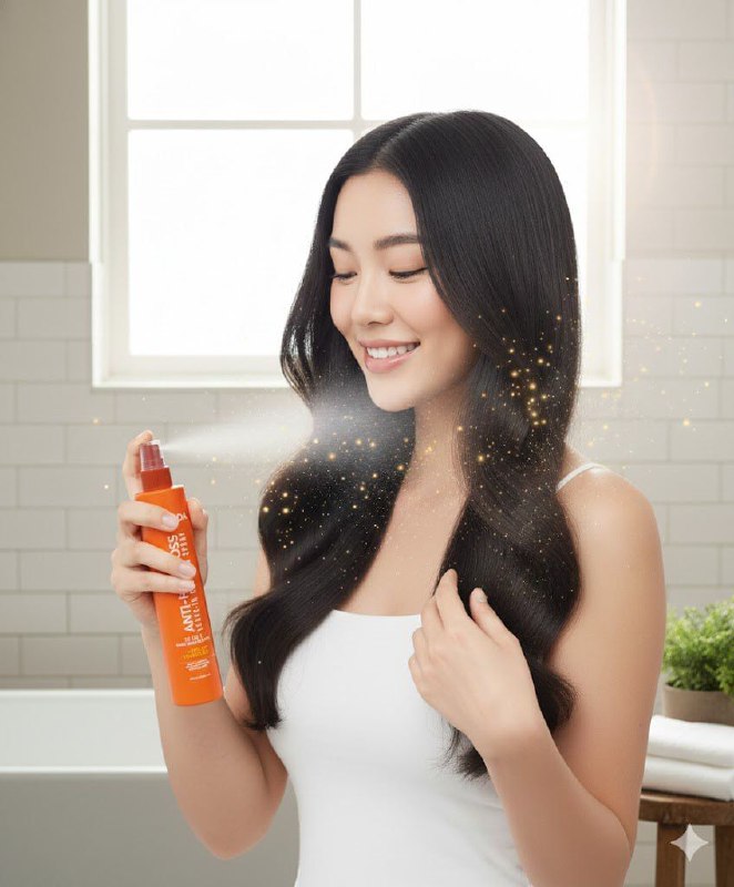 SPRAY PARA EL CABELLO 15 EN 1  PARA PEINAR SIN ENJUAGUE NEVADA 250ML