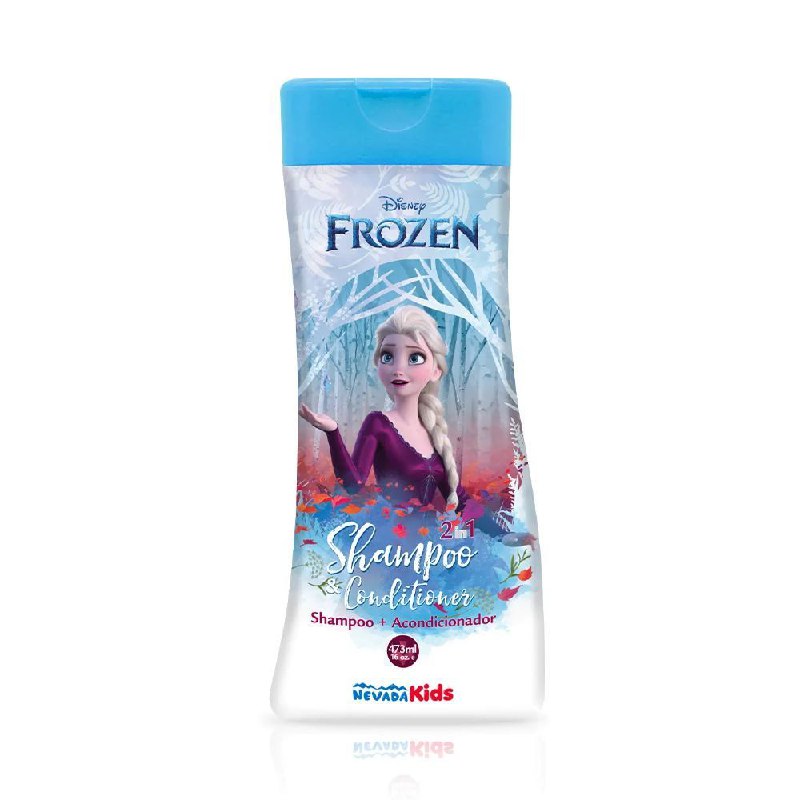 SHAMPOO Y ACONDICIONADOR 2 EN 1 FROZEN NEVADA KIDS 473ML