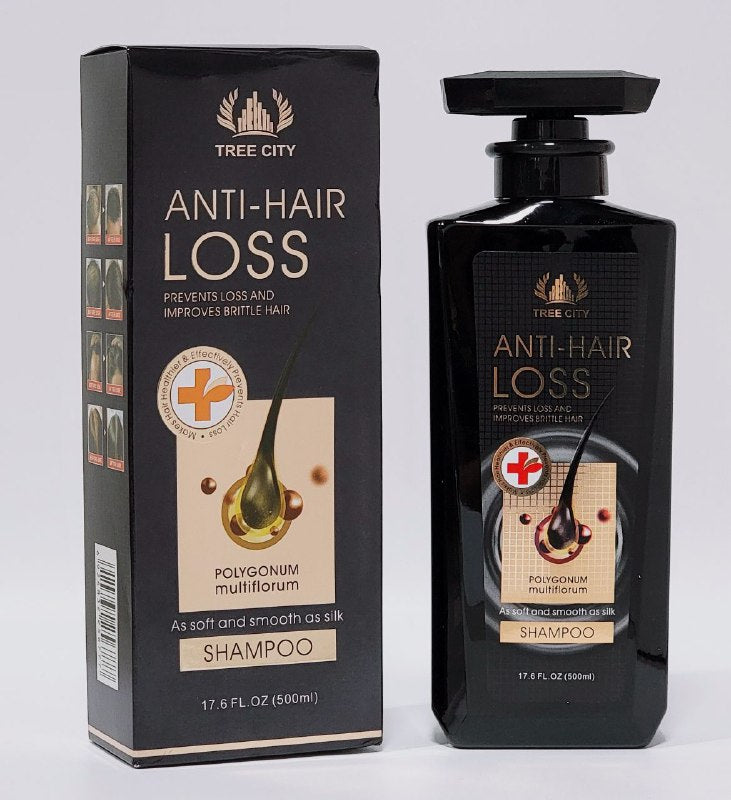 SHAMPOO ANTICAIDA Y SUAVIZANTE TREE CITY 500ML