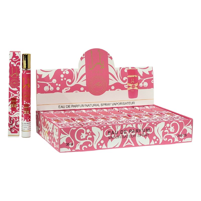 PERFUME EN TUBO PARA DAMA YARA CANDY EDP 35ML (M) (AROMA SIMILAR LATTAFA YARA CANDY)