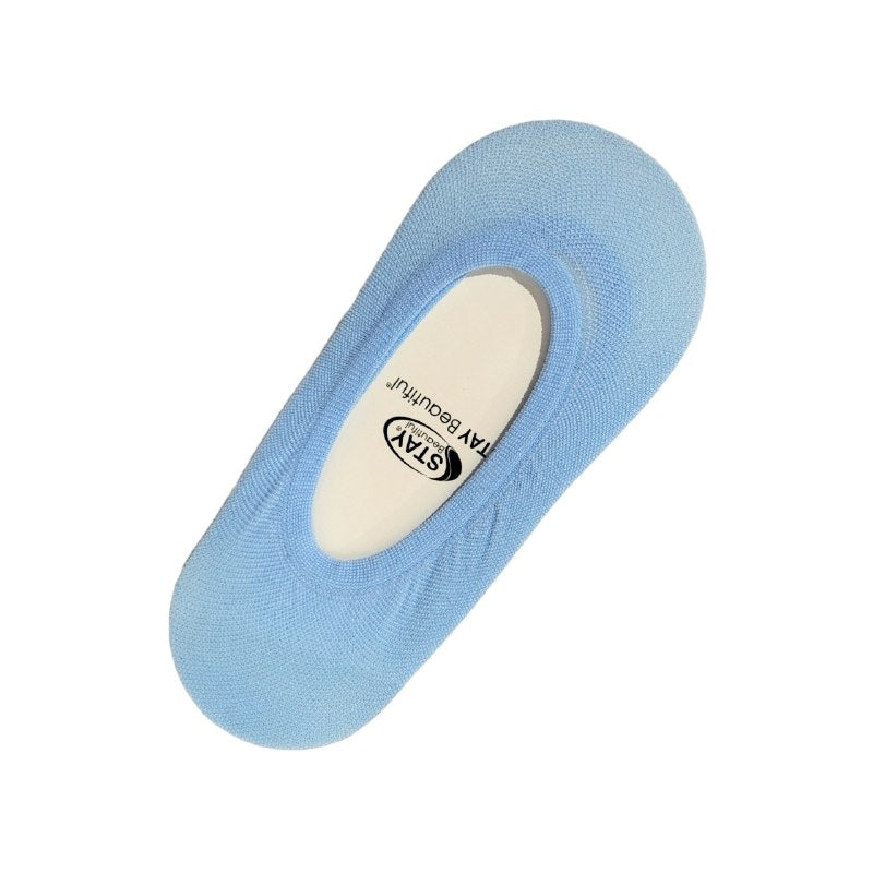 MEDIAS DE CORTE BAJO TRANSPIRABLES ANTIDESLIZANTES PARA MUJERES TALLA UNICA 1 PAR STAY BEAUTIFUL, 6 ESTILOS