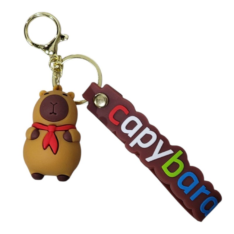 LLAVEROS DE CAPIBARA,CAPYBARA, 7 ESTILOS DISPONIBLES