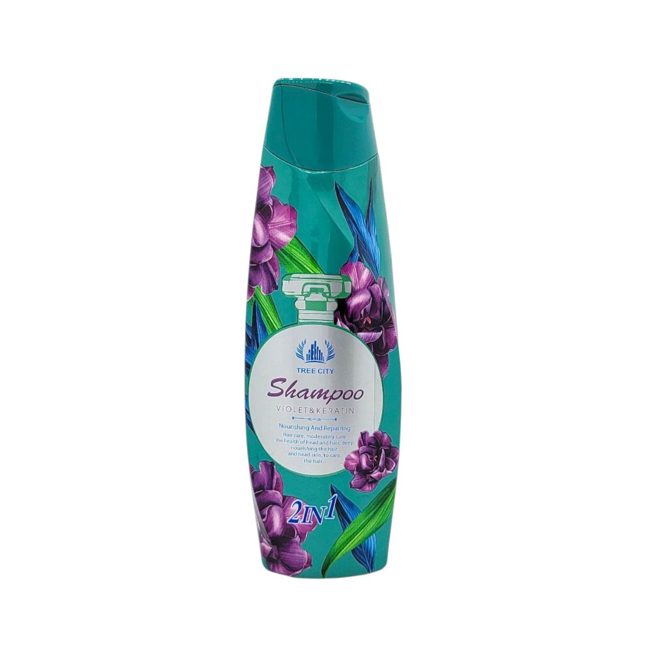 SHAMPOO DE VIOLETA Y QUERATINA TREE CITY 400ML