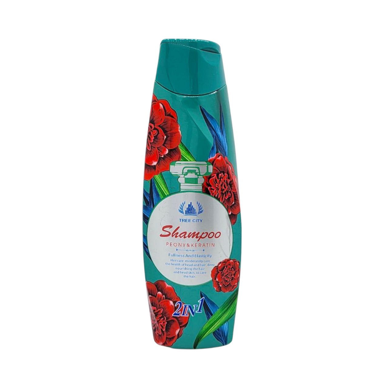 SHAMPOO DE PEONIA Y QUERATINA TREE CITY 400ML