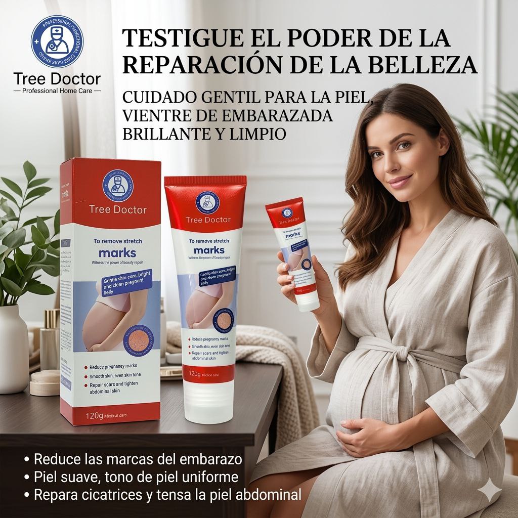 CREMA CORPORAL REPARADORA DE ESTRIAS TREE DOCTOR 120G