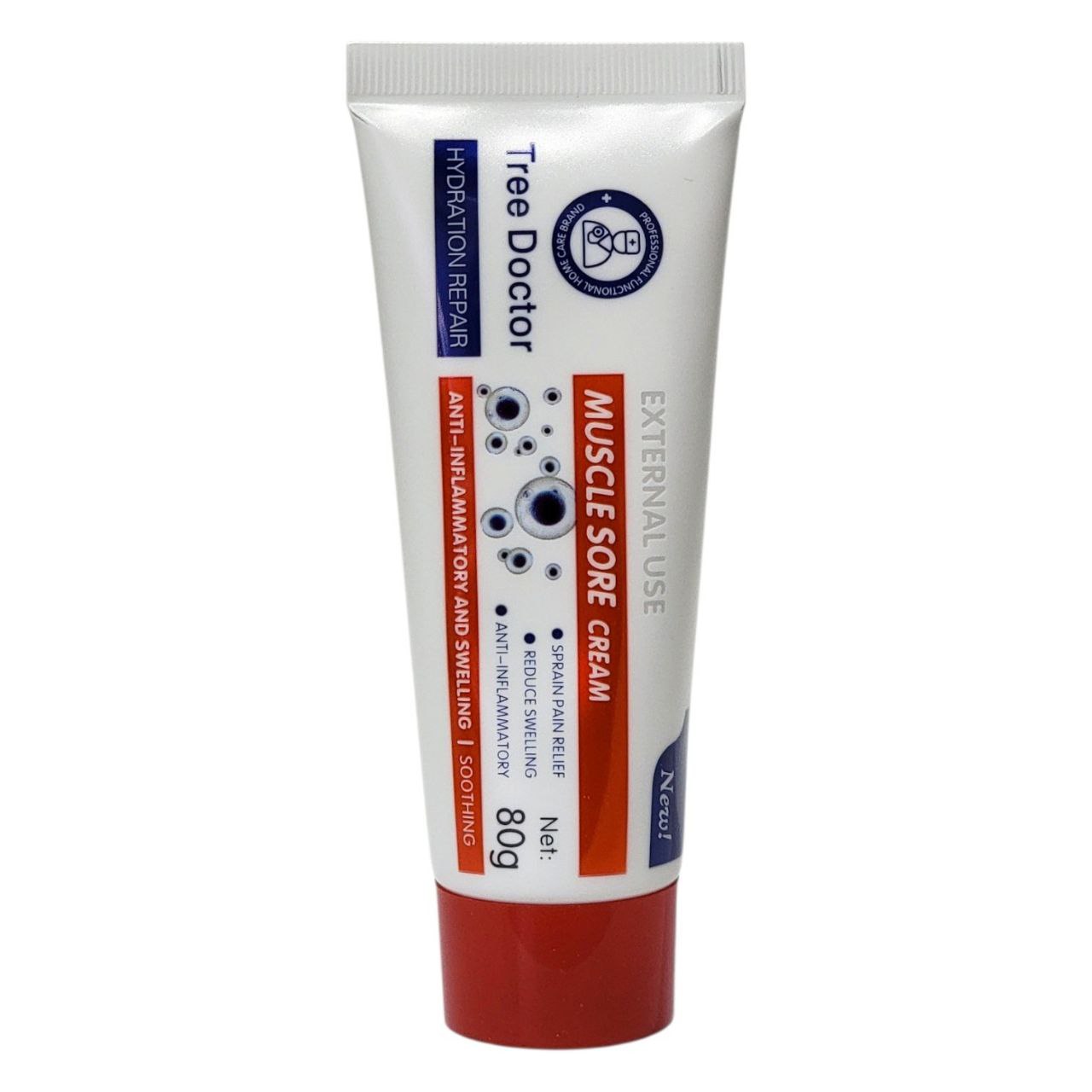 CREMA DE TRATAMIENTO TOPICO PARA EL ALIVIO MUSCULAR CON AGENTES DESINFLAMATORIOS TREE DOCTOR 80G