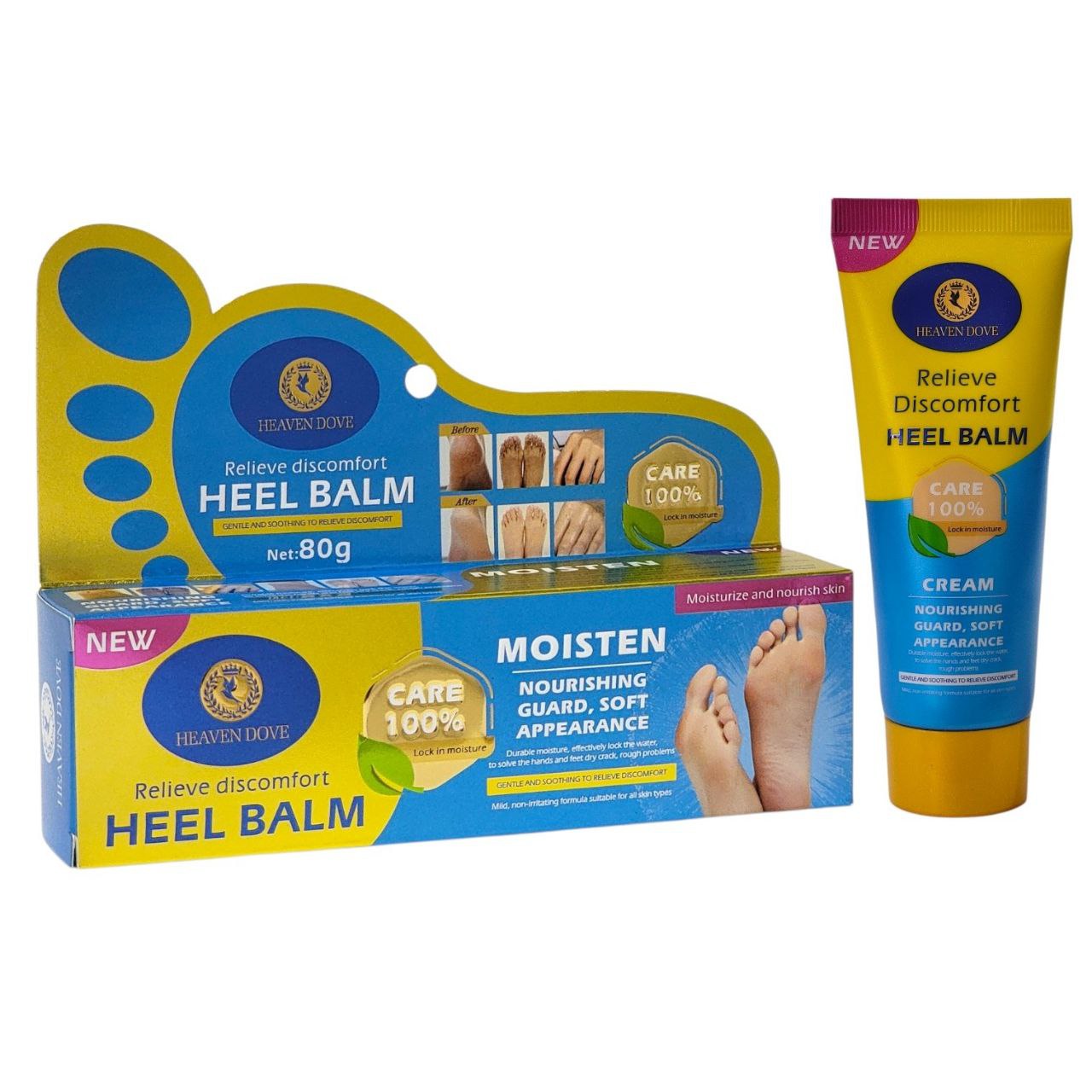 BALSAMO PARA TALON DE PIE PARA PIEL AGRIETADA HEAVEN DOVE 80G