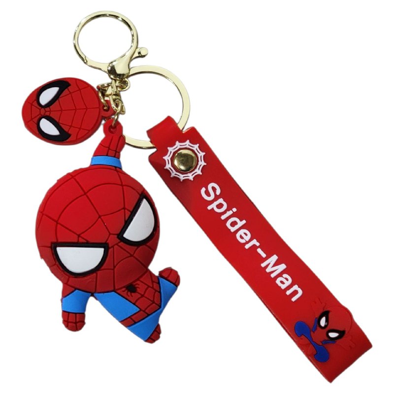 LLAVEROS DE SPIDER MAN 4 ESTILOS DISPONIBLES