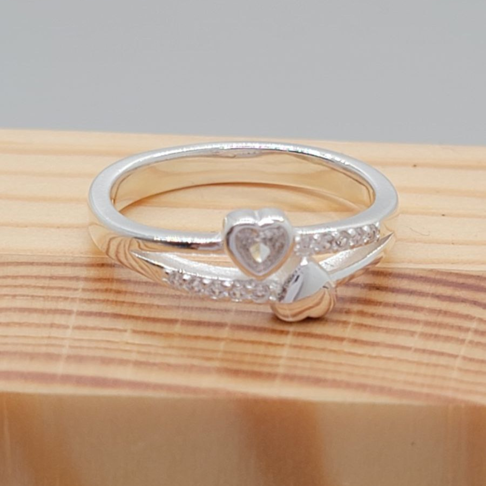 PANI2023 ANILLO DE CORAZONES, PLATA 925