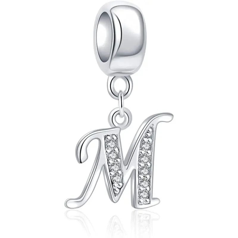 PCHARM4034$M LETRA M PANDORA PLATA 9.25