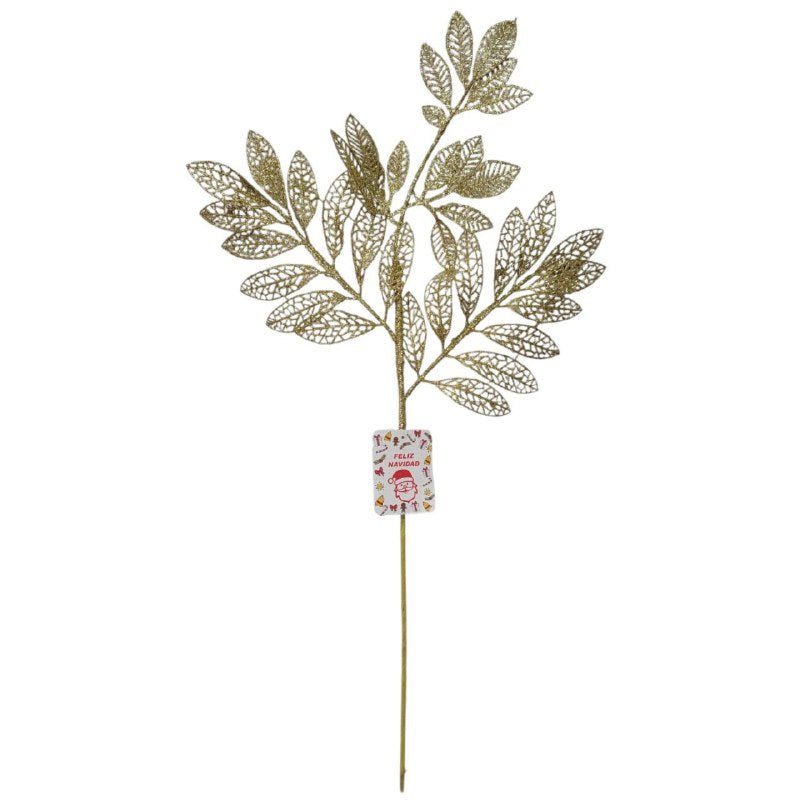 DECORACION ADORNO NAVIDEÑO TALLOS Y FOLLAJES ELEGANTES CLASICOS 3 ESTILOS DIFERENTES