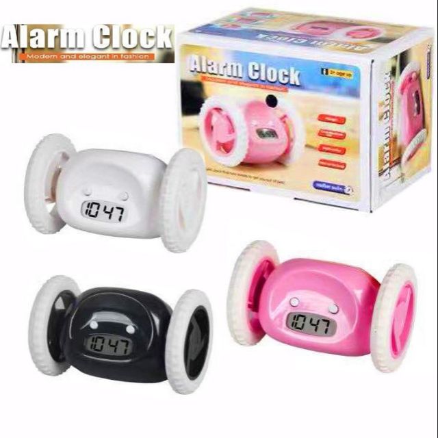 RELOJ DESPERTADOR NEGRO