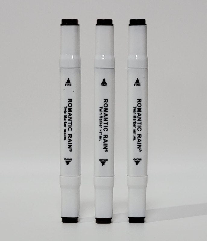 LAPIZ DELINEADOR PARA CEJAS Y OJOS 2 EN 1 IMPERMEABLE ROMANTIC RAIN