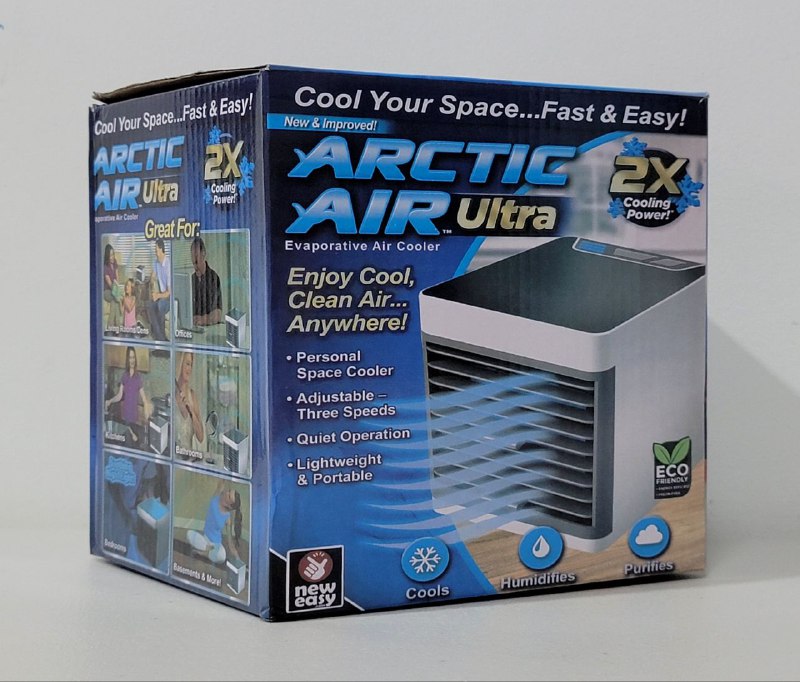 VENTILADOR MINI AIRE ACONDICIONADO PORTATIL ARCTIC AIR ULTRA