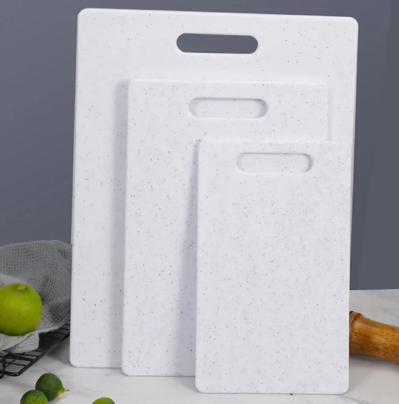 TABLAS DE PICAR,JUEGO  3 TABLAS BLANCO Y NEGRO DE TABLAS DE CORTAR DE 3 PIEZAS, EVITA EL CONTACTO CON CALOR, OLLAS, SARTENES, APTA PARA LAVAVAJILLAS, RESISTENTE AL CALOR, NO SE DEFORMAN NI ASTILLAN CHOPPING BOARD