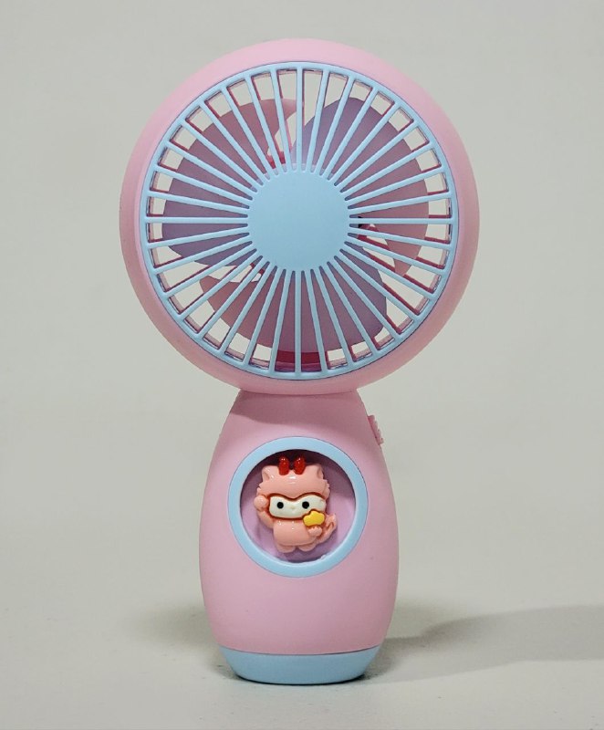 VENTILADOR DE MANO O MESA RECARGABLE CON SOPORTE MINI FANS