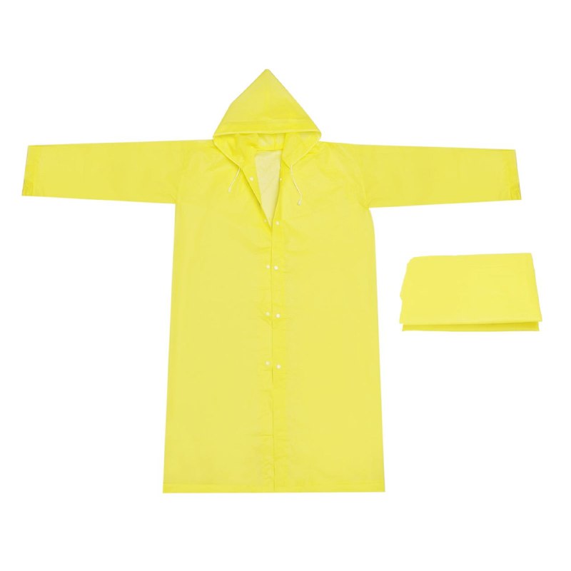 CAPOTE PARA LLUVIA IMPERMEABLE PARA NIÑOS LIGERO Y FACIL DE LLEVAR 5 COLORES EVA CHILDREN RAINCOAT