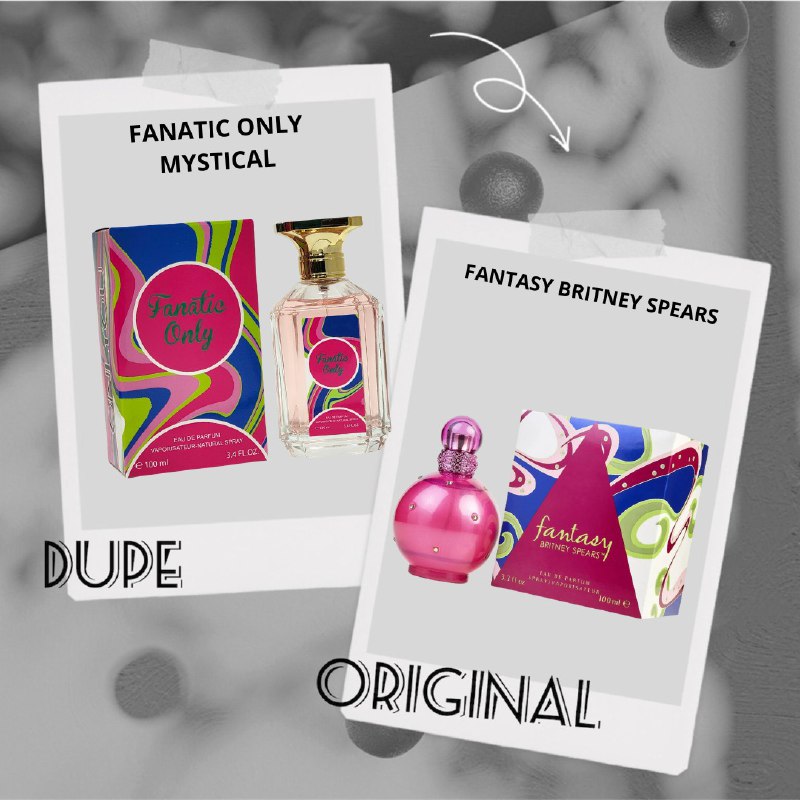 FANATIC ONLY MYSTICAL EDP 100ML (M) (AROMA SIMILAR BRITNEY SPEARS FANTASY)