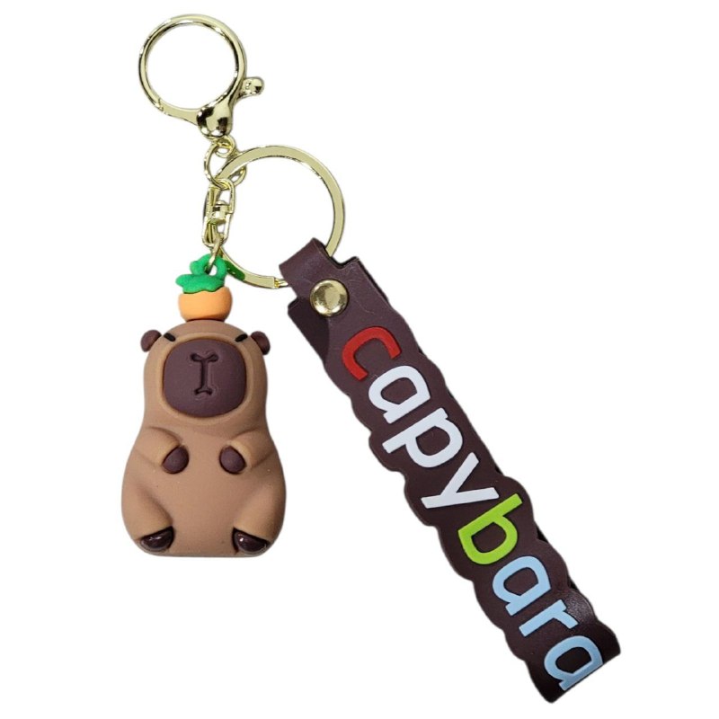 LLAVEROS DE CAPIBARA,CAPYBARA, 7 ESTILOS DISPONIBLES