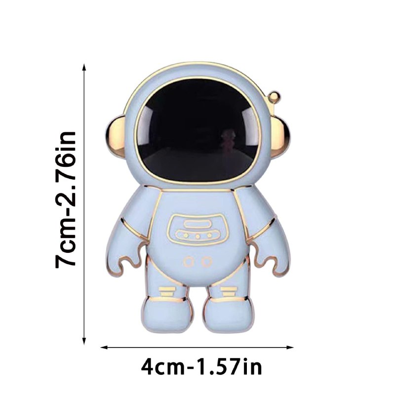 SORPORTE PARA CELULAR DE ASTRONAUTA COLOR GRIS