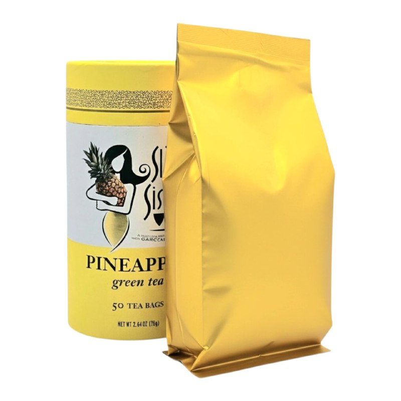 TE VERDE DE PIÑA INFUSION ADELGAZANTE NATURAL CON GARCINIA CAMBOGIA QUE APOYA LA DIGESTION SLIM SISTER 50UND
