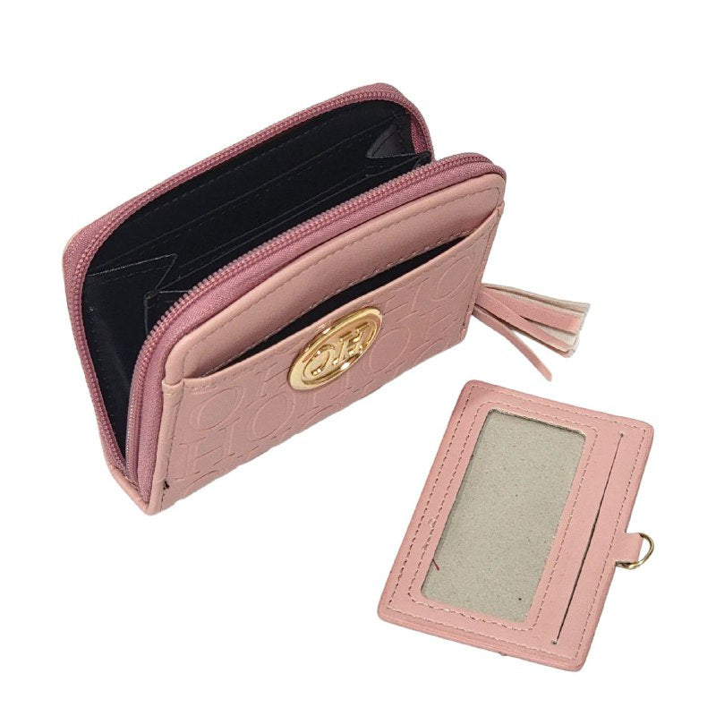 MONEDERO ECONÓMICO CON PORTA CARNET 13X9CM