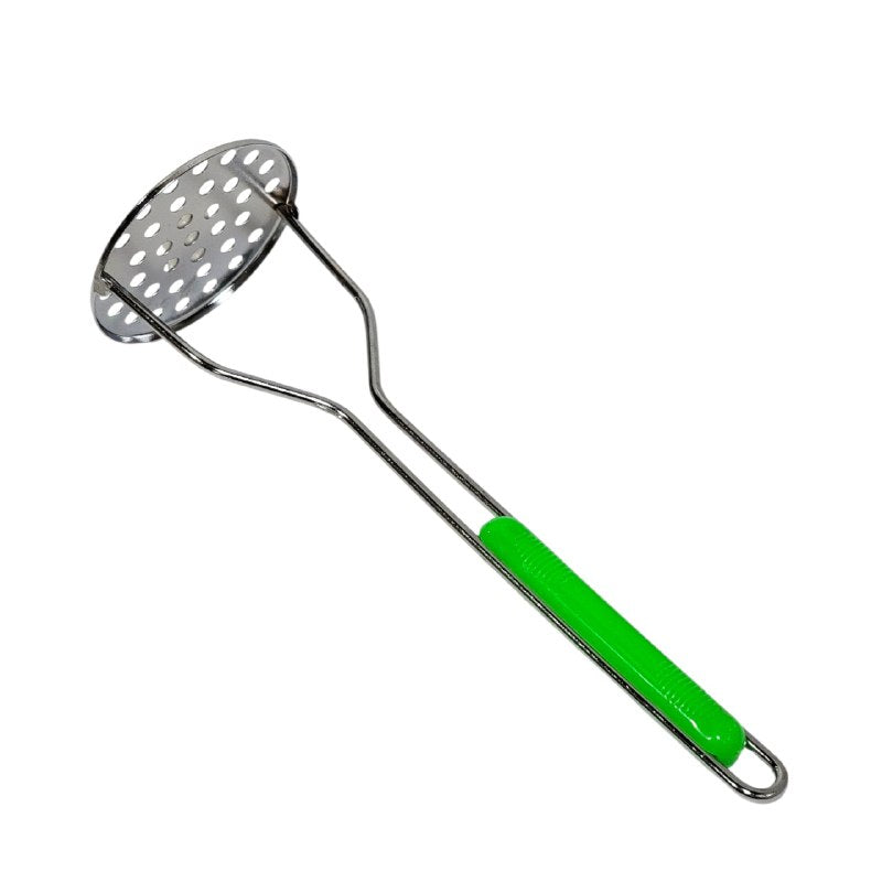 MACHACADOR MANUAL DE ACERO INOXIDABLE PARA PURE FACIL DE LIMPIAR 3 COLORES