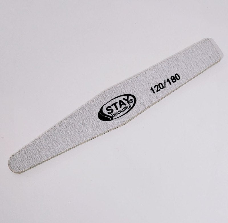 LIMA PARA UÑAS DOBLE CARA 120/180 STAY BEAUTIFUL