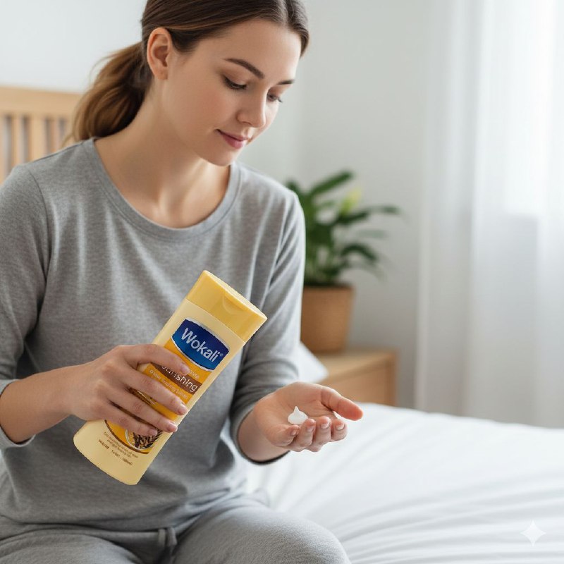 CREMA CORPORAL DE EXTRACTO PURO DE AVENA QUE DEJA LA PIEL SUAVE, TERSA E HDIRATADA POR 24H WOKALI 400ML