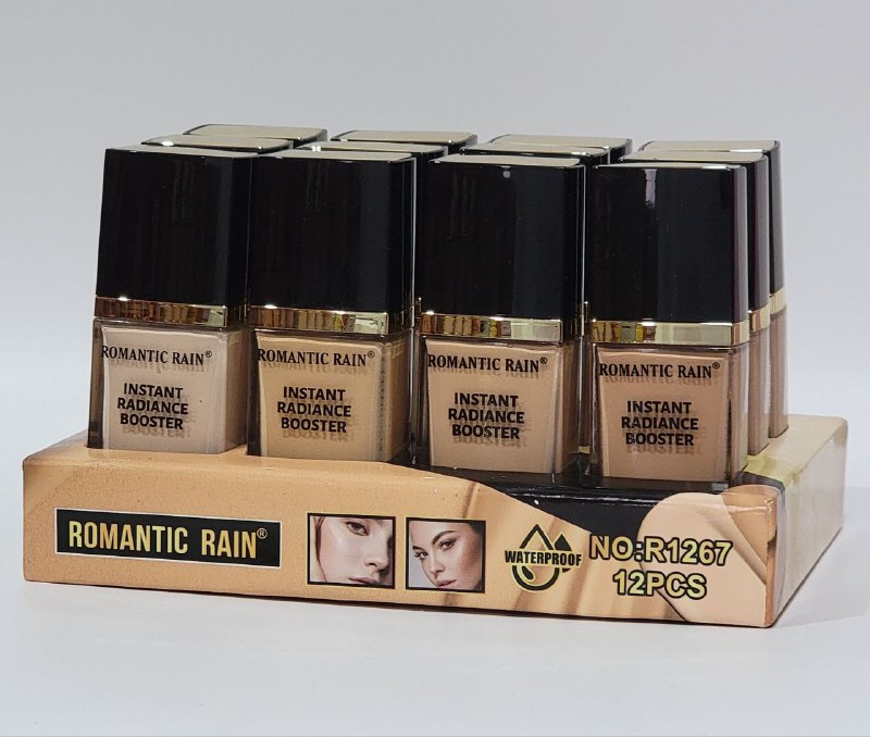 BASE LIQUIDA, DUPE DIOR REFUERZO DE LUMINOSIDAD INSTANTANEO IMPERMEABLE 4 TONOS