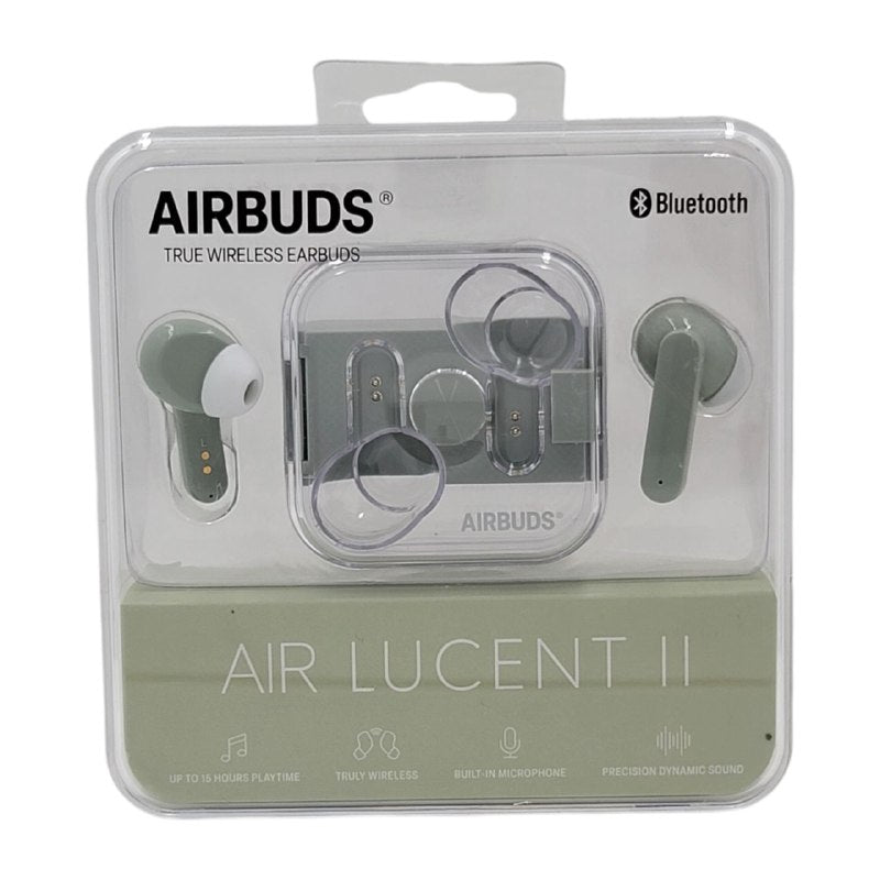 AUDIFONOS AURICULARES INALAMBRICOS ORIGINALES SONIDO POTENTE Y CLARO, MICROFONO UNIVERSAL, EMPAREJAMIENTO AUTOMATICO, BATERIA TOTAL 15H, USB C AIRBUDS AIR LUCENT II