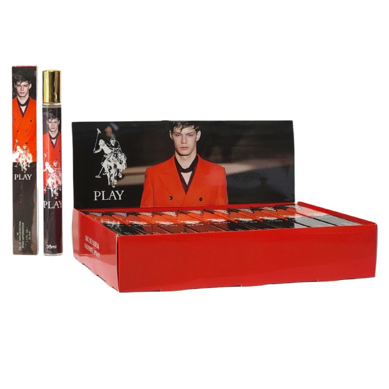 PERFUME EN TUBO PARA HOMBRE PLAY LOVALI EDP 35ML (H) (AROMA SIMILAR POLO RED)